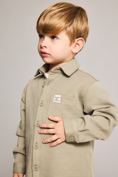 Baby Boy Oversize Shirt