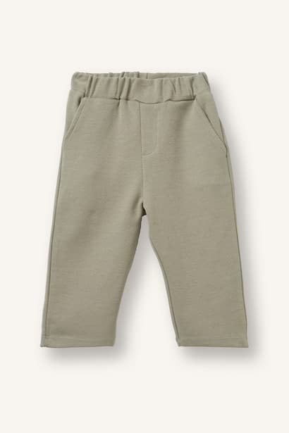 Baby Boy Regular Fit Jersey Elastic Waist Sweatpants Trousers