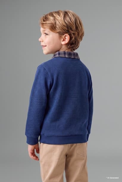 Baby Boy Top Sweatpants 2 Piece Set (٤)