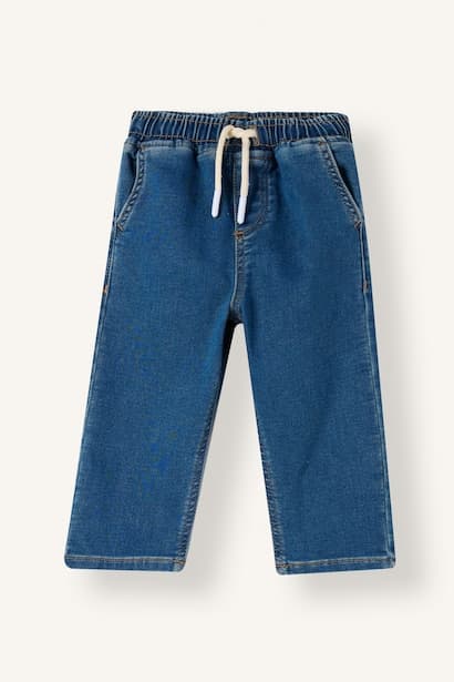 Baby Boy Elastic Leg Jeans