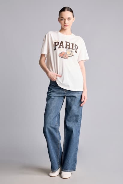 High Waist Straight Fit Trousers