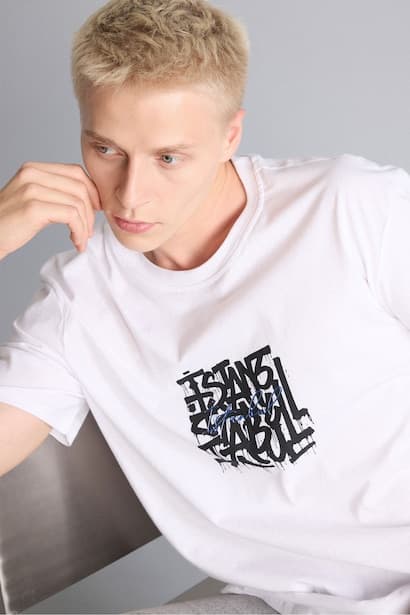 Regular Fit Crew Neck Short Sleeve T-Shirt