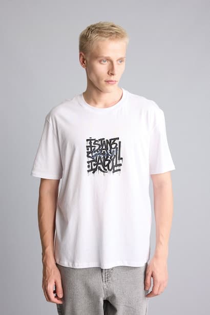 Regular Fit Crew Neck Short Sleeve T-Shirt (3)