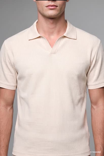 Regular Fit Short Sleeve Polo T-Shirt (٤)