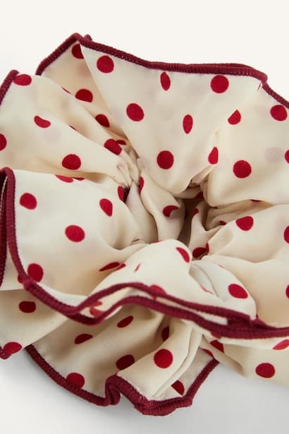 Woman Polka Dot Hair Tie Hair Accessories (٣)