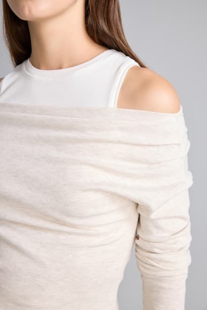 100% Cotton Slim Fit Ribbed Basic T-Shirt (٤)