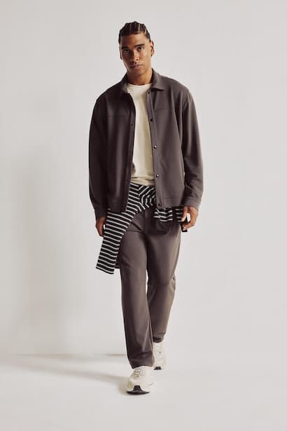 Standard Fit modal Jogger Trousers (٣)