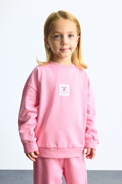 Baby Girl 100% Cotton Long Sleeve Top and Bottom 2-Piece Set (٤)