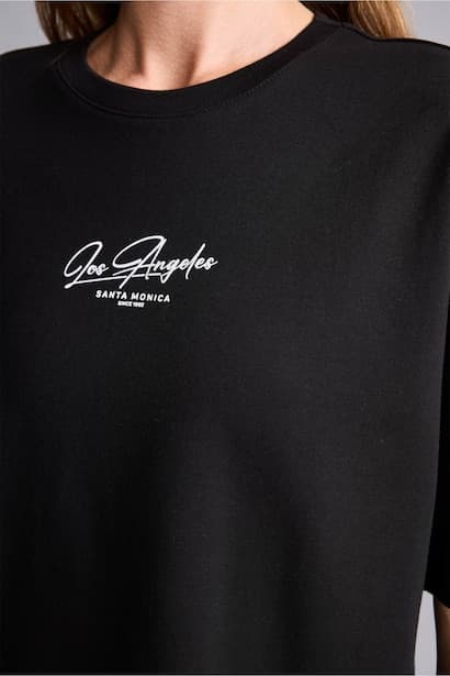 Relax Fit Crew Neck Short Sleeve T-Shirt (٤)