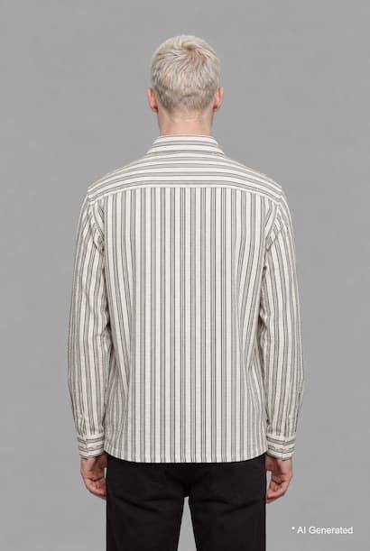 Boxy Fit Crinkle Long Sleeve Shirt (4)