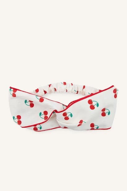 Baby Girl Cherry Patterned Twist Detail Hair Clips Toys