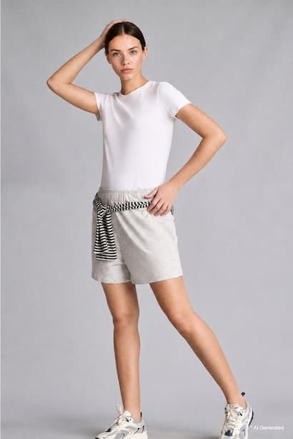 Standard Fit Short Sweat Shorts