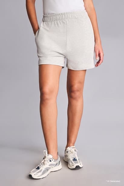 Standard Fit Short Sweat Shorts (4)