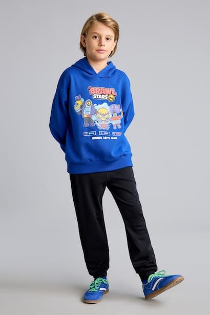 Boy Jogger Fit Elastic Waist Sweatpants