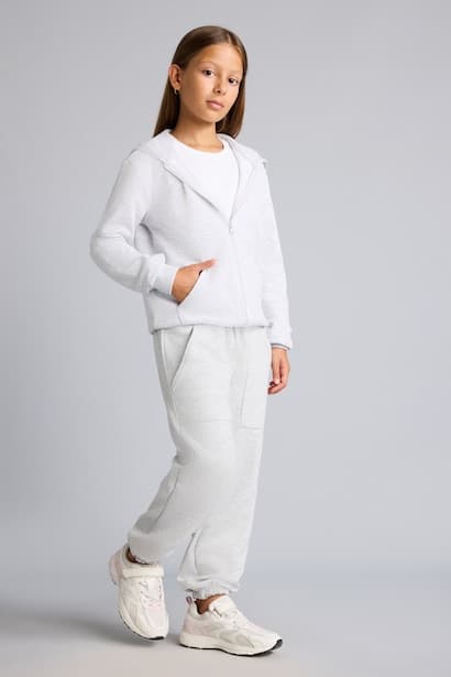 Girl Jogger Fit Elastic Waist Sweatpants