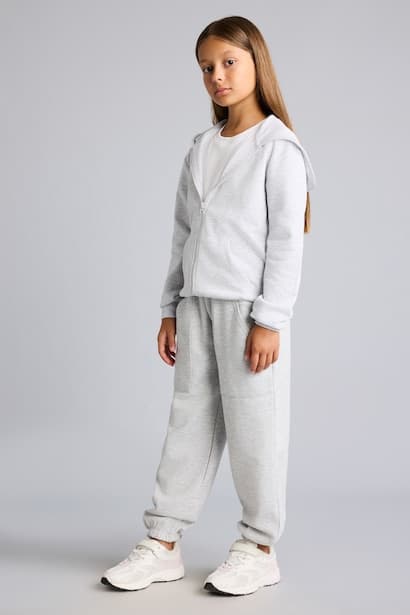 Girl Jogger Fit Elastic Waist Sweatpants Trousers (٣)