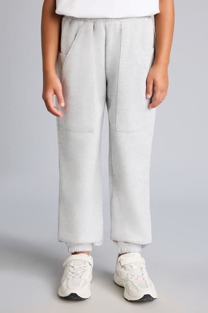 Girl Jogger Fit Elastic Waist Sweatpants Trousers (٤)