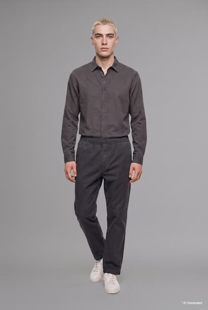 Regular Fit Ultra-Soft Straight Leg Classic Trousers