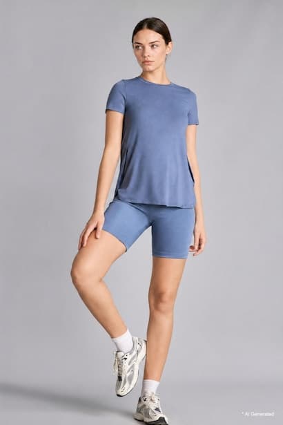 High-Waisted Cycling Shorts