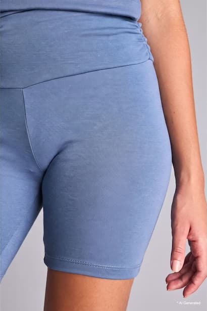 High-Waisted Cycling Shorts Sportswear (٤)