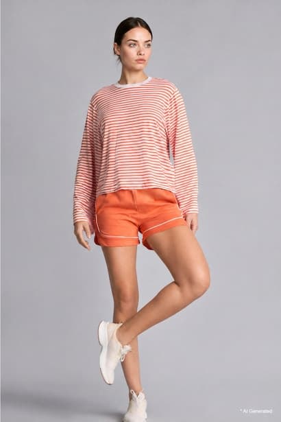 Standard Fit Sports Shorts (٣)