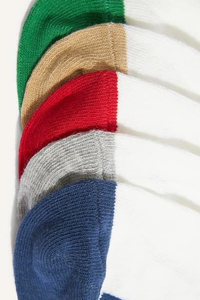 Boy 5 Piece Cotton Ankle Socks (٣)