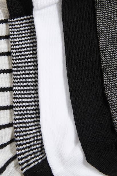 Boy 5 Piece Cotton Ankle Socks (3)