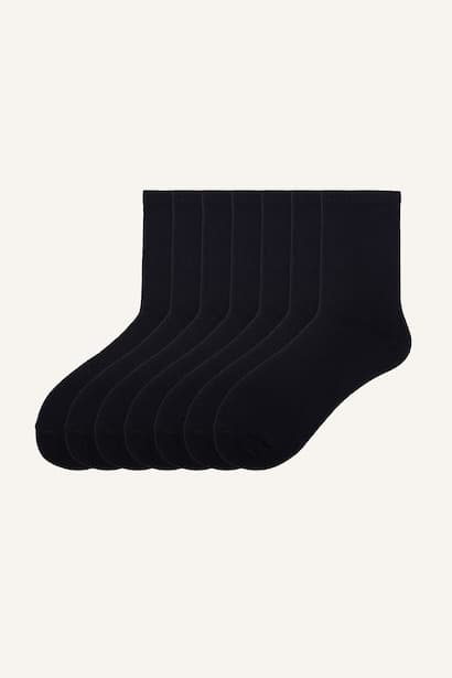 Unisex 7 Piece Socks