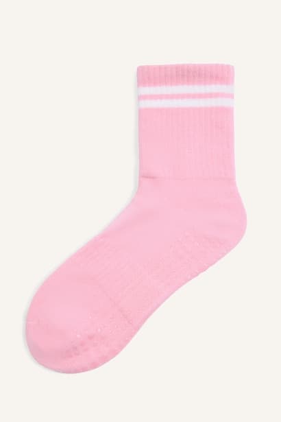 Woman Seamless Cotton Pilates Socks