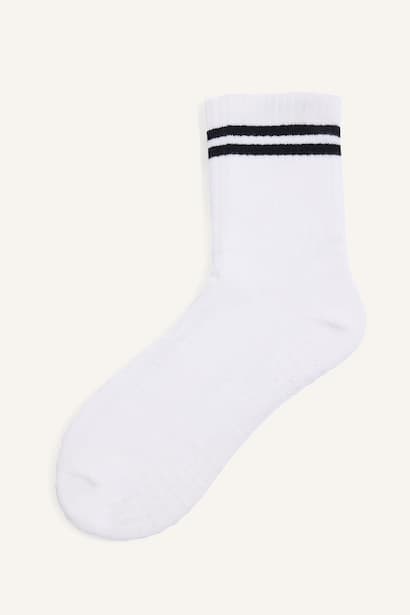 Woman Seamless Cotton Pilates Socks