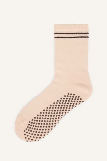 2 piece Cotton Pilates Socks (٣)