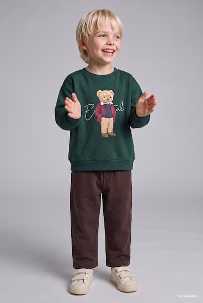 2 piece Oversize Fit Crew Neck Set