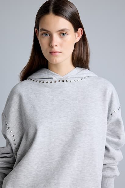 Boxy Fit Heavyweight Hoodie Cardigan (٣)