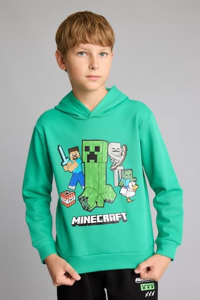 2 piece Regular Fit Hooded Minecraft Licensed Set (3)