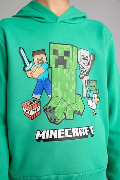 2 piece Regular Fit Hooded Minecraft Licensed Set (4)