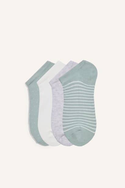 Woman 5 Piece Step Socks