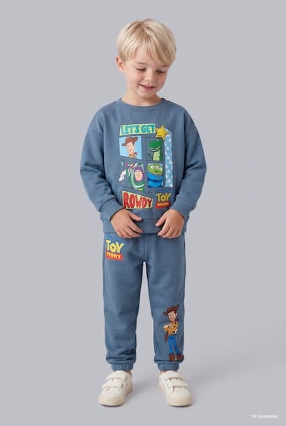 Boy Toy Story Printed 2 Piece Set