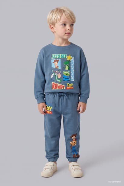 Boy Toy Story Printed 2 Piece Set (٤)
