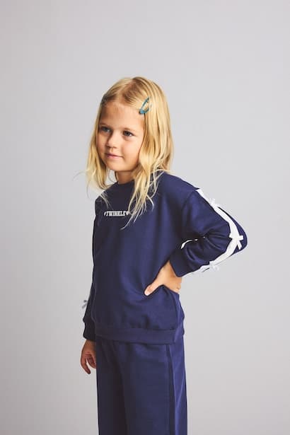 Baby Girl 100% Cotton Sweatshirt Sweatpants 2 Piece Set (٣)