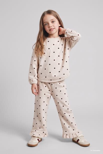 Woman 2 piece Regular Fit Crew Neck Floral Set