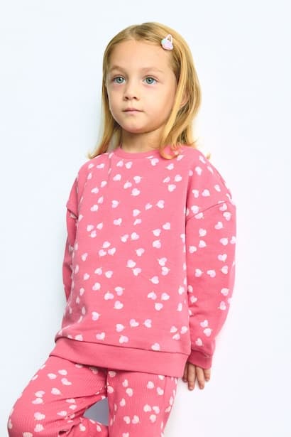 Baby Girl Sweatshirt Leggings 2 Piece Set (٣)