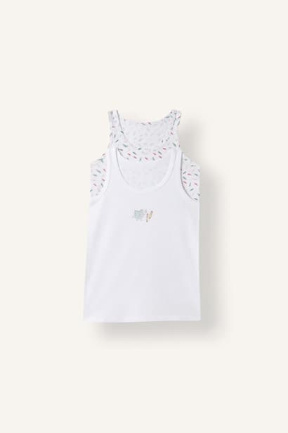 Boy 2 Piece 100% Cotton Tank Top