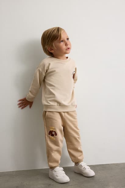 Baby Boy Lightweight Jogger Fit Sweatpants Trousers