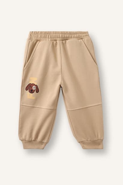 Baby Boy Lightweight Jogger Fit Sweatpants (3)