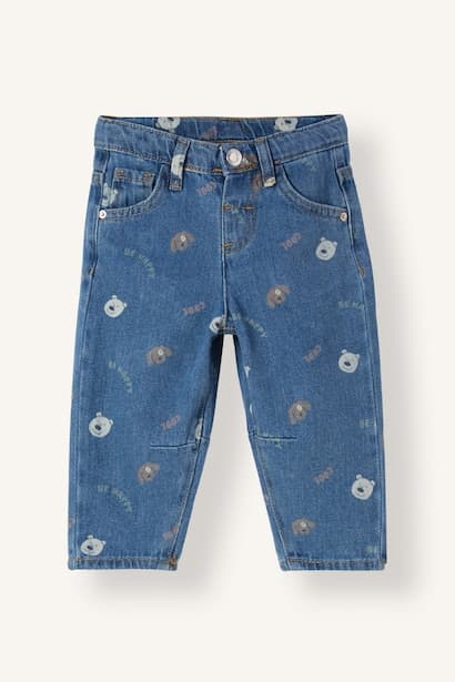 Baby Boy Barrel Fit Jeans