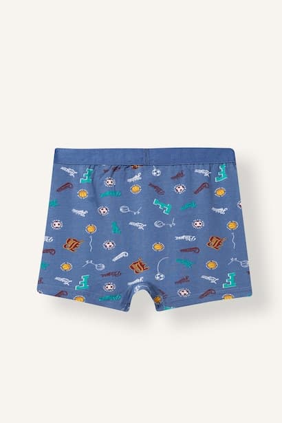 Boy 3-Pack Printed Cotton Boxers (3)