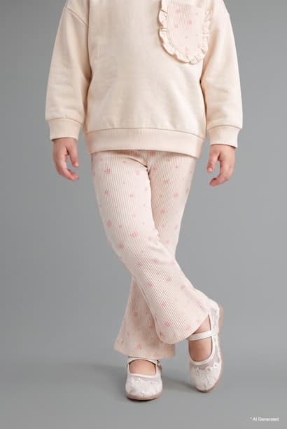 Baby Girl Sweatshirt Leggings 2 Piece Set (4)