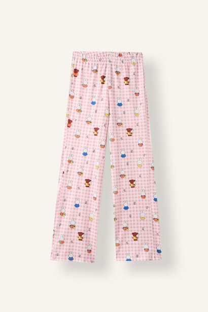 Girl 100% Cotton Miffy 2 Piece Pyjama Set Homewear (٤)