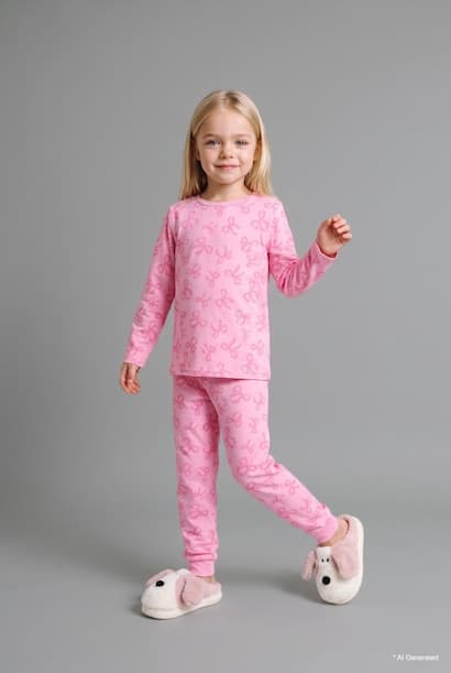 Baby Girl 2 Piece Pyjama Set Homewear