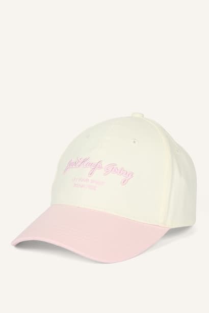 Woman Embroidered Cotton Cap Hat